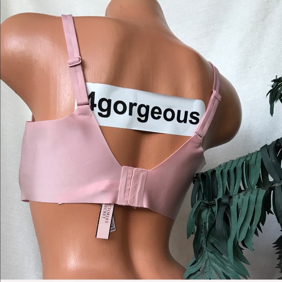 Victoria’s Secret 38,36 SEAMLESS SMOOTH PINK PLUNGE UNLINED BRA - Picture 2 of 2